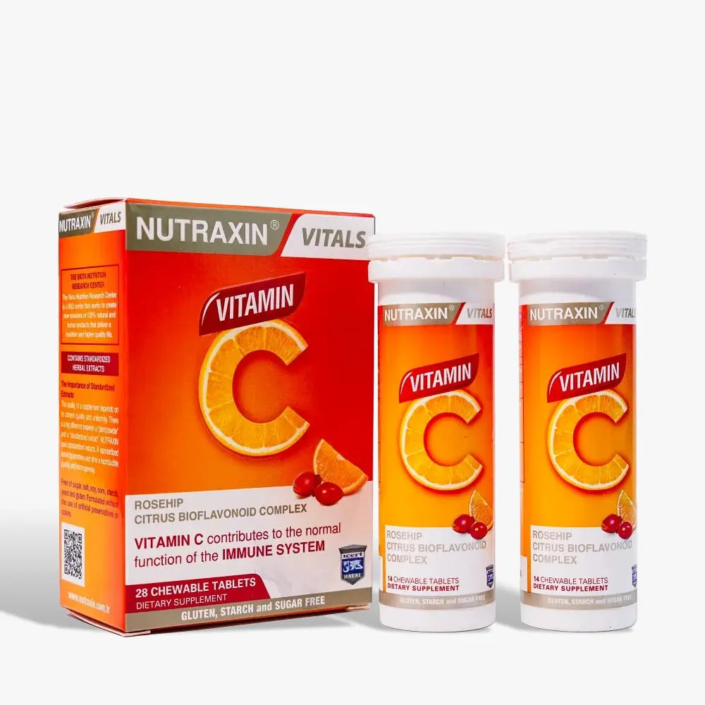 Nutraxin Vitamin-C Chewable Tablets 28s