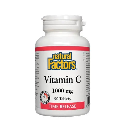 Natural Factors Time Release Vitamin C 1000mg, 90 Ct