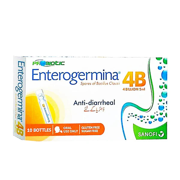 Enterogermina 4 Billion Probiotic Bottles, 10 Ct - Sanofi