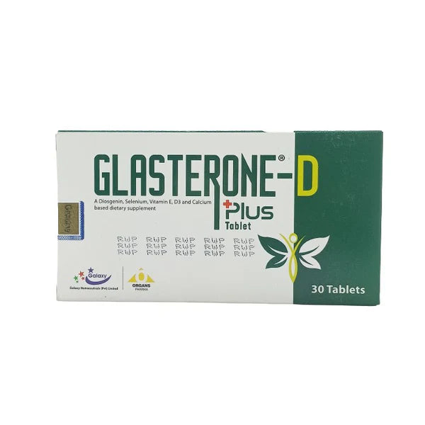 Glasterone-D Plus Tablets, 30 Ct - Galaxy Nutraceuticals