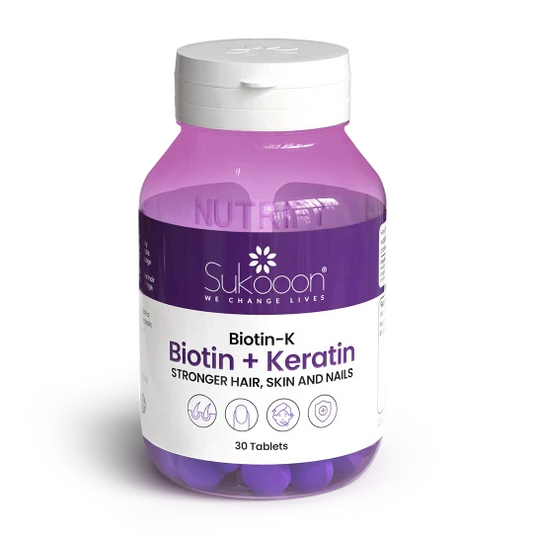 BIOTIN-K (Biotin + keratin) | Stronger Hair, Skin & Nails