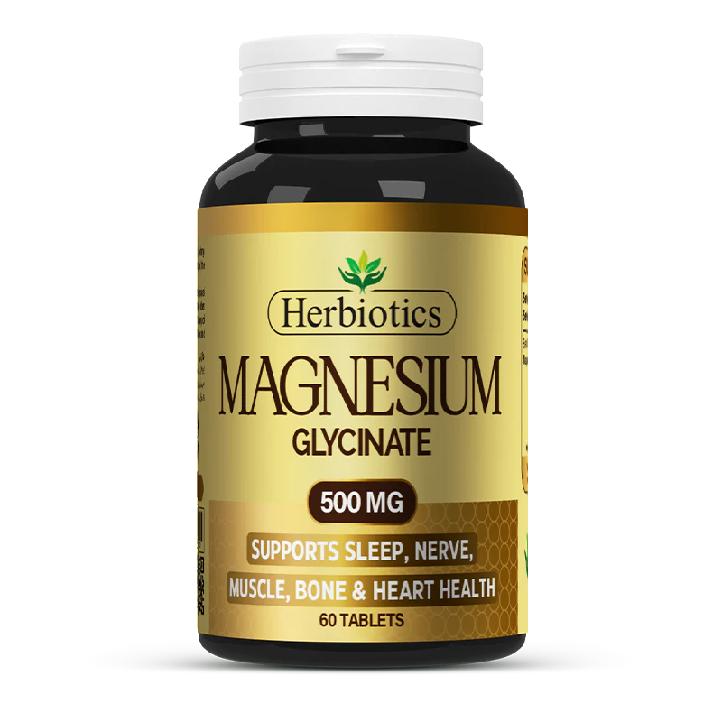 Magnesium Glycinate 500mg Tablets 60s