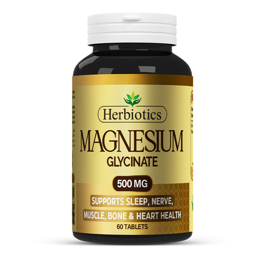 Magnesium Glycinate 500mg Tablets 60s