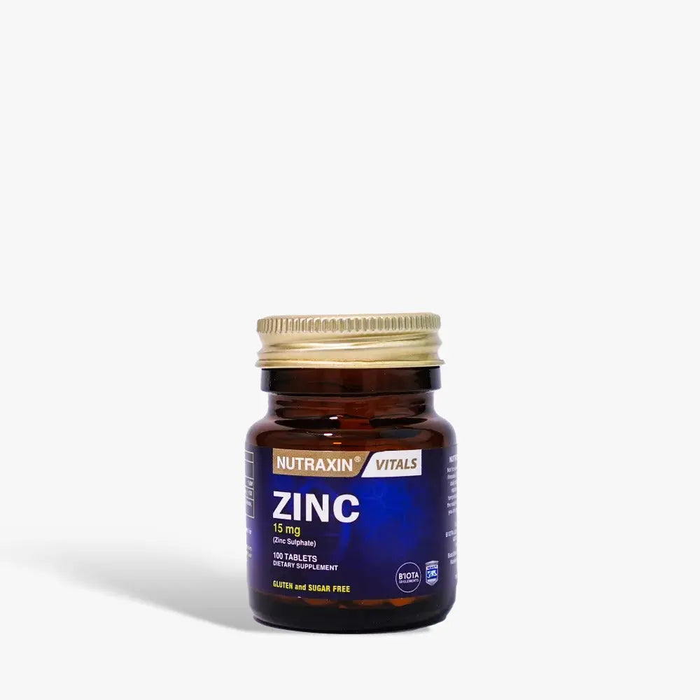 Nutraxin Zinc Sulphate Tablets 15 mg
