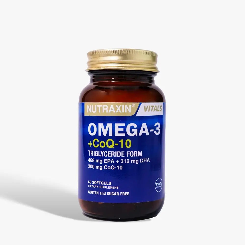 Nutraxin Omega-3 + CoQ-10 Softgels
