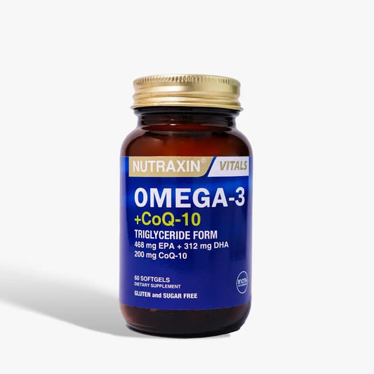 Nutraxin Omega-3 + CoQ-10 Softgels