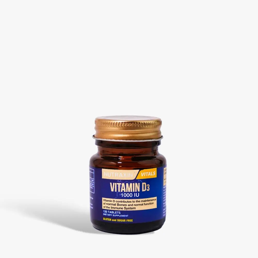 Nutraxin Vitamin D3 Tablets 1000 IU 120s