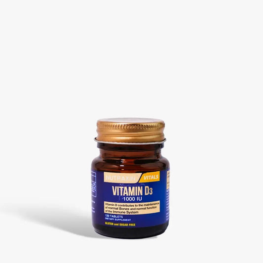Nutraxin Vitamin D3 Tablets 1000 IU 120s