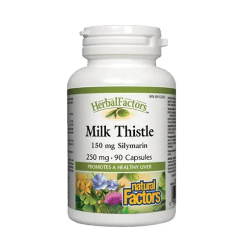 Natural Factors Milk Thistle 250mg, 90 Ct