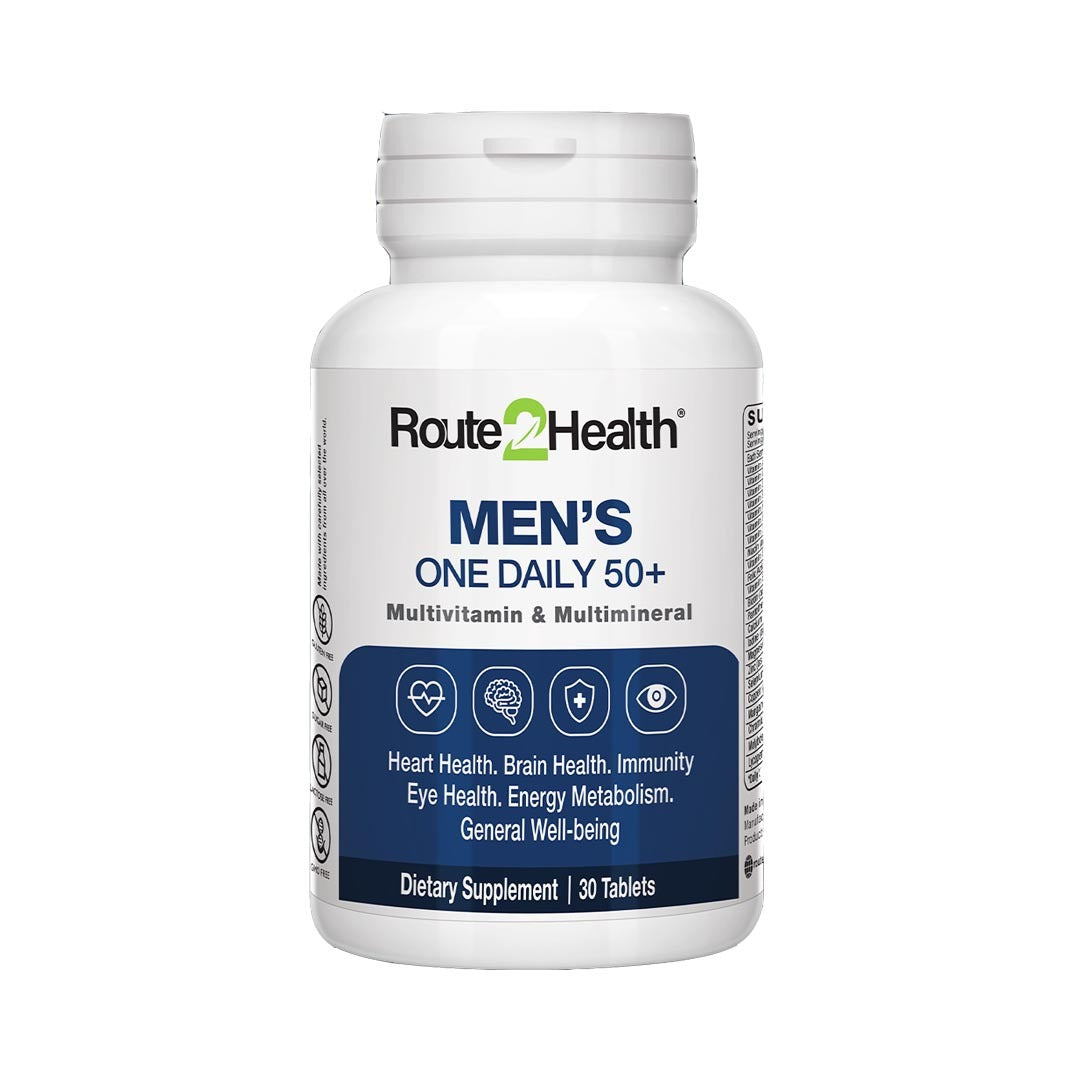 Men's One Daily 50+ Multivitamin, 30 Ct - Route2Health