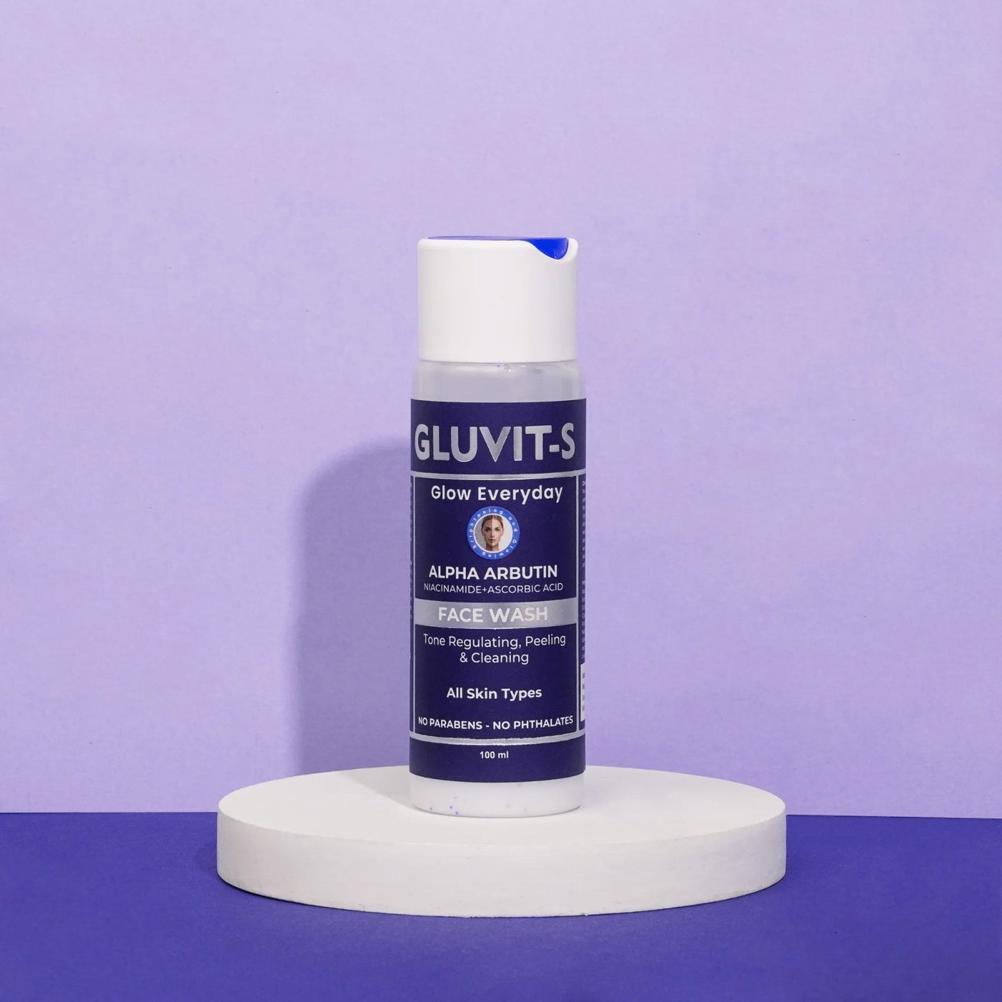 Gluvit-s Skin Whitening Face Wash 100 ml