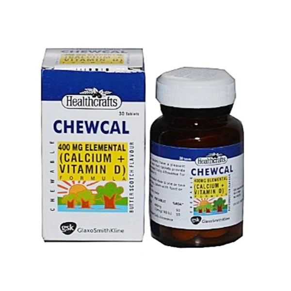 Chewcal Tablet, 30 Ct - GSK