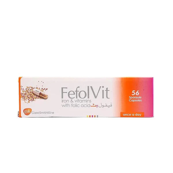 FefolVit Capsules, 56 Ct - GSK