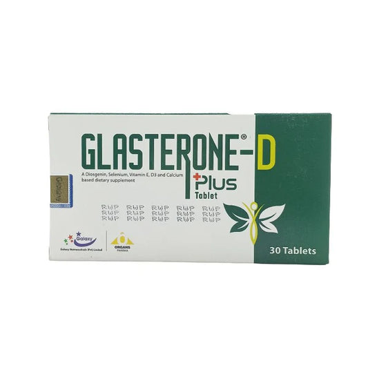 Glasterone-D Plus Tablets, 30 Ct - Galaxy Nutraceuticals