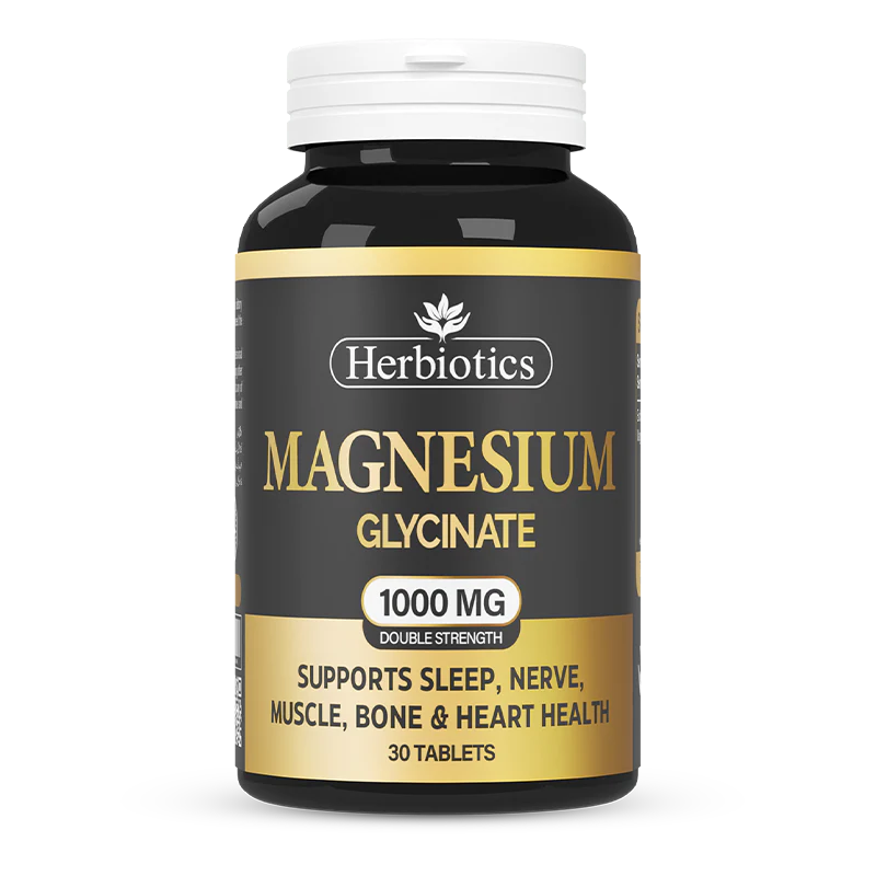 Magnesium Glycinate 1000mg (Double Strength) 30s