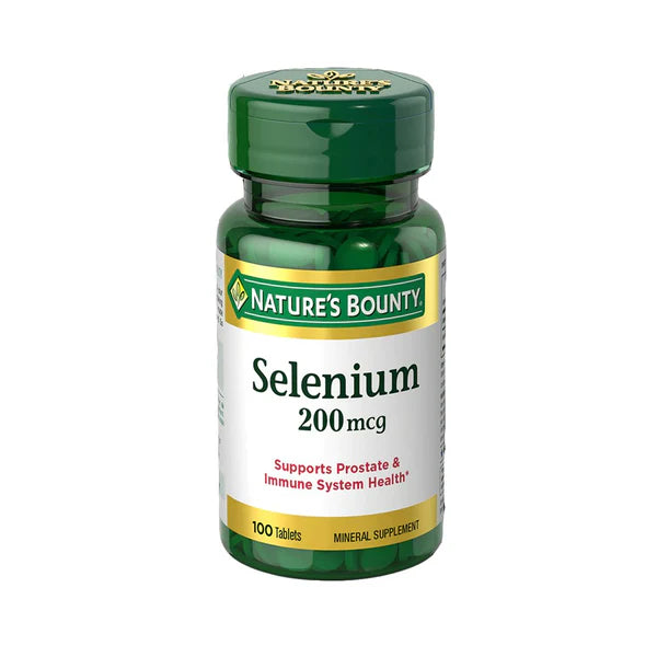 Nature's Bounty Selenium 200 mcg, 100 Ct