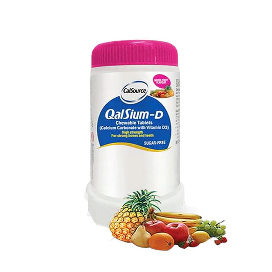 GSK QalSium-D Mixed Fruit, 40 Ct